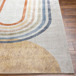 Livabliss Lillian-Washable Multicoloured Grey Modern Living Dining Rug 160 X 213 Cm Easy Care, Non Shedding - thumbnail 5