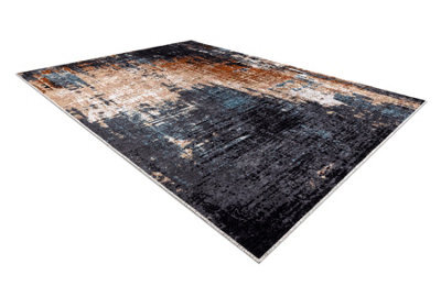 RugsX Miro 51454.802 Washing Carpet Abstraction Anti-Slip - Navy Beige 140X190 Cm - image 1