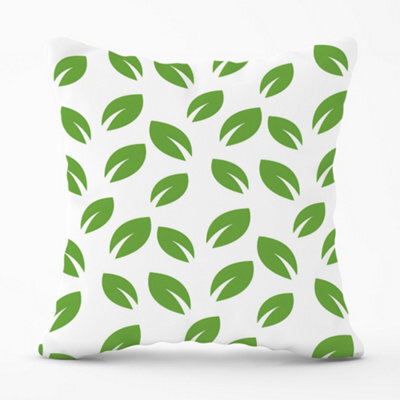 Warren Reed Designer Leaves Pattern Cushions 60Cm X 60Cm - image 1