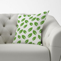 Warren Reed Designer Leaves Pattern Cushions 60Cm X 60Cm - thumbnail 2