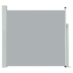 Walplus Patio Retractable Side Awning Garden Sun Shade Canopy Gazebo For Back Door, Porch, Patio 170X300 Cm Grey - thumbnail 2