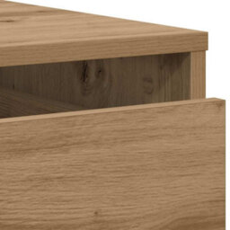 Vidaxl Corner Chest Of Drawers Artisian Oak 40X41X76 Cm Engineered Wood - thumbnail 8