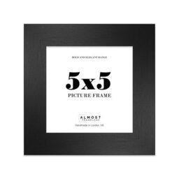 "5X5"" Turquoise Picture Frame - 5X5"" Square Frame With 1X1"" Mount For 5X5""/1X1"" Pictures Moderrn Style Thin Edge, 1 Pack"
