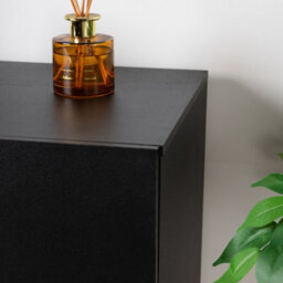 Home Treats 4 Chest Of Drawer Black Deep Chest Of Wooden Drawers - thumbnail 7