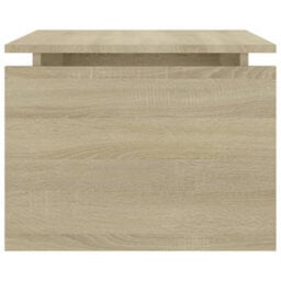 Berkfield Modern Coffee Table Sonoma Oak 68X50X38 Cm Engineered Wood - thumbnail 6