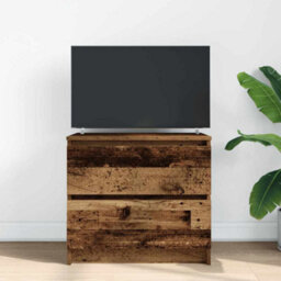 Berkfield Tv Cabinet Old Wood 60X35X54 Cm Engineered Wood - thumbnail 3