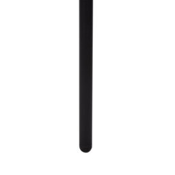 Wyld And Coco Boucle Bar Stools Set Of 2 White Armless With Matt Black Steel Legs - 1070mm Height - thumbnail 8