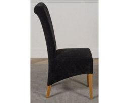That's Furniture Montana Black Fabric Dining Chairs For Dining Room Or Kitchen - thumbnail 3