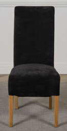 That's Furniture Montana Black Fabric Dining Chairs For Dining Room Or Kitchen - thumbnail 2