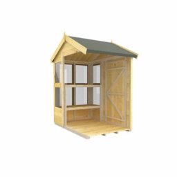 Buttercup Farm 6Ft X 4Ft Apex Potting Shed - Wood - L127 X W175 X H217 Cm - thumbnail 3