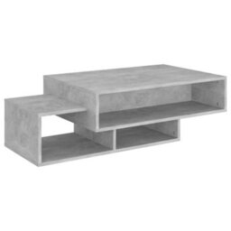 Berkfield Coffee Table Concrete Grey 105X55X32 Cm Engineered Wood - thumbnail 2