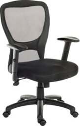 Teknik Mistral 2 Mesh Executive Chair With Gas Lift And Height Adjustable Armrests - thumbnail 1