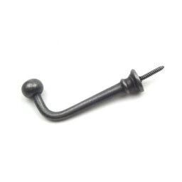 Oakcrafts - Antique Cast Iron Ball End Screw In Coat Hook  - Pack Of 4 Hooks - thumbnail 4