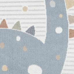 Livabliss Lillian-Kids Beige Blue Orange Grey Washable Rug For Children's Rooms 120 X 170 Cm Easy Care, Non Shedding - thumbnail 7