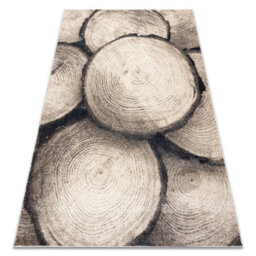 RugsX Carpet Fusion 9612 Cream Beige - Tree Wood, Modern, Abstract 240X330 Cm - thumbnail 4