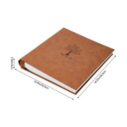 Living And Home 770 Pockets Pu Leather Photo Album Transparent Pp Pocket Family Memory Book - thumbnail 8