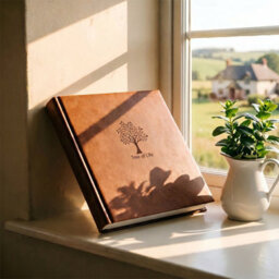 Living And Home 770 Pockets Pu Leather Photo Album Transparent Pp Pocket Family Memory Book - thumbnail 3