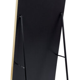 Beliani Standing Mirror Lautrec 150 Cm Velvet Navy Blue - thumbnail 7