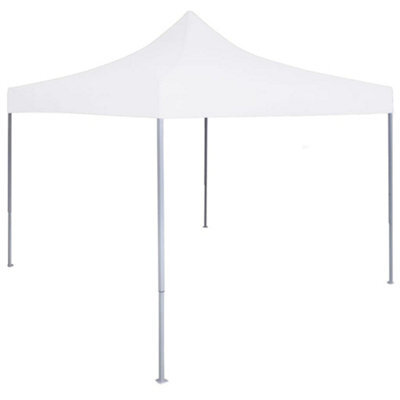 Berkfield Professional Folding Party Tent 3X3 M Steel White - image 1