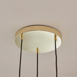 Furniturebox Uk Lake 3 Green Glass Globes Pendant Ceiling Light - thumbnail 4