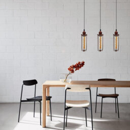 Vintage Pendant Light Metal Cage With Socket Adjustable Cable, Retro Lighting For Kitchen Dining Room Bar Hallway - thumbnail 2