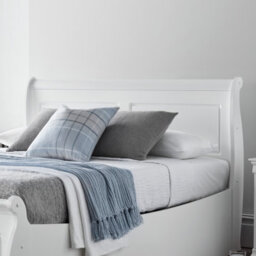 Marseille White Wooden Ottoman/storage Bed - King Size 5Ft Bed Frame Only - thumbnail 3
