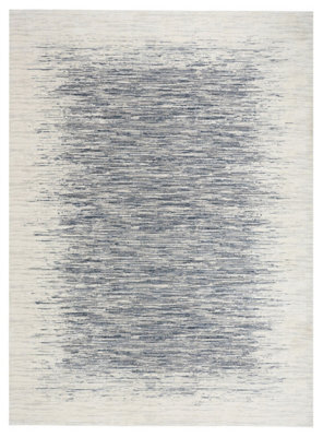 Grand Street Grn04 Ivory Blue Rug By Dkny-119Cm X 180Cm - image 1