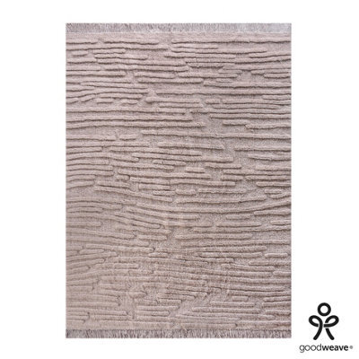 Industville Swyre Table Tufted Wool Rug - Taupe - 170 X 240 Cm - image 1