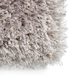 Silver Plain Shaggy Handmade Modern Easy To Clean Rug For Bedroom Dining Room Living Room -120Cm X 170Cm - thumbnail 4