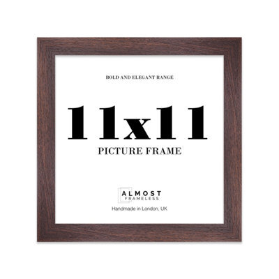 "10X10"" Silver Picture Frame - 10X10"" Square Frame With 9X9"" Mount For 10X10""/9X9"" Pictures Art Deco Style Gallery Wall, 1 Pack" - image 1