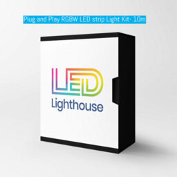 LED Lighthouse Plug And Play Rgbw Led Strip Light Kit 10M (Rgb + Pure White 6000K) - thumbnail 2