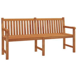 Berkfield 5 Piece Garden Dining Set Solid Wood Teak - thumbnail 4