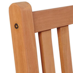 Berkfield 5 Piece Garden Dining Set Solid Wood Teak - thumbnail 7