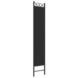 Vidaxl 3-Panel Room Divider Black 120X220 Cm Fabric Room Dividers - thumbnail 6