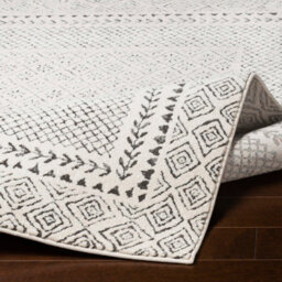 Livabliss Square Bahar-Geometric Grey Beige Global Living Dining Bedroom Rug 160 X 160 Cm Easy Care, Non Shedding - thumbnail 4