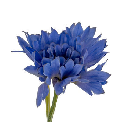 Hill Interiors Cornflower Artificial Plant Blue (One Size)