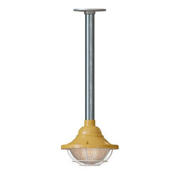 Ceiling Pendant Light Modern Industrial Galvanized Conduit Pipe Metal Vapor Tight Style Cage E27 Conduit Lighting - thumbnail 9