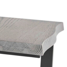 Soho Grey Small Squre C-Side Table - By Roseland Furniture - thumbnail 8