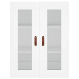 Berkfield Highboard White 69.5X34X180 Cm Engineered Wood - thumbnail 6