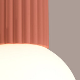 Luminosa Lighting Luminosa Halo Bathroom Ceiling Light Peach 1X G9Ip44 - thumbnail 3