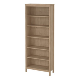 Furniture To Go Barcelona Bookcase In Jackson Hickory Oak - thumbnail 3