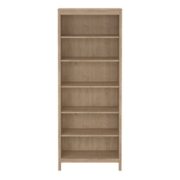 Furniture To Go Barcelona Bookcase In Jackson Hickory Oak - thumbnail 2