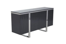 Buttercup Farm Genoa Sideboard - Metal/wood - L40 X W146 X H77 Cm - Silver/grey - thumbnail 4
