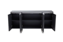 Buttercup Farm Genoa Sideboard - Metal/wood - L40 X W146 X H77 Cm - Silver/grey - thumbnail 5
