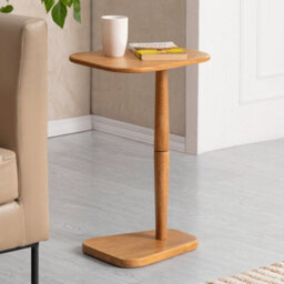 MH London Alina Side Table Solid Wood Bedside Table For Living Room And Bedroom - thumbnail 1
