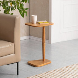 MH London Alina Side Table Solid Wood Bedside Table For Living Room And Bedroom - thumbnail 7