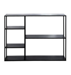 Hallowood Furniture Bewdley Display Unit 120Cm With 3 Shelves - thumbnail 8