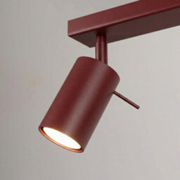 Sollux Lighting Ring Steel Burgundy 6 Lights Modern Ceiling Lamps - thumbnail 6