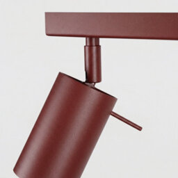 Sollux Lighting Ring Steel Burgundy 6 Lights Modern Ceiling Lamps - thumbnail 8
