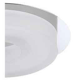 Luminosa Lighting Luminosa Marcel Recessed Down Light 6W Led Round 3000K Ip44, 550Lm, Polished Chrome/frosted Acrylic, Driver Included - thumbnail 7